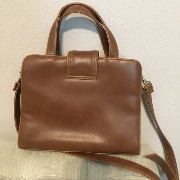 Gorgeous brown vintage looking crossbody purse - Picture 3 of 8